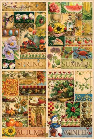 The Four Seasons Nature Jigsaw Puzzle By Cobble Hill