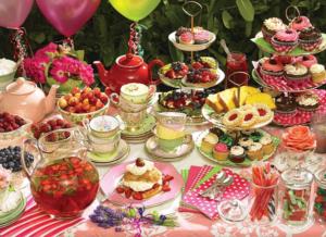 Garden Party Dessert & Sweets Jigsaw Puzzle By Cobble Hill