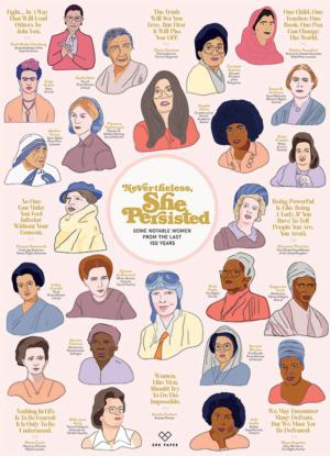 Nevertheless She Persisted Cultural Art Jigsaw Puzzle By Cobble Hill