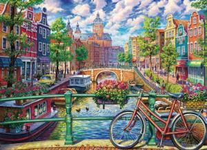 Amsterdam Canal Lakes & Rivers Jigsaw Puzzle By Cobble Hill