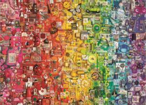 Colourful Rainbow Rainbow & Gradient Jigsaw Puzzle By Cobble Hill
