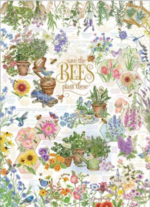 Save the Bees Butterflies and Insects Jigsaw Puzzle By Cobble Hill