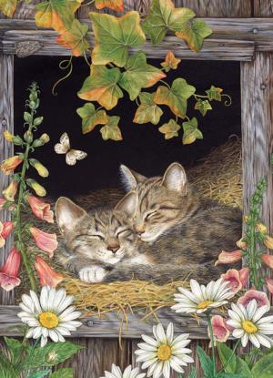 Sisters Cats Jigsaw Puzzle By Cobble Hill