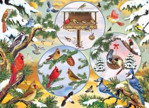Winterbird Magic Collage Jigsaw Puzzle By Cobble Hill