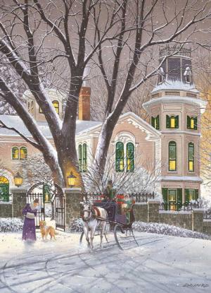 Sleigh Ride Winter Jigsaw Puzzle By Cobble Hill