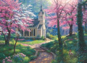 Spring's Embrace Spring Jigsaw Puzzle By Cobble Hill