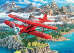 Beechcraft Staggerwing Plane Jigsaw Puzzle By Cobble Hill