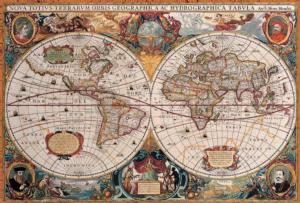 Antique World Map History Jigsaw Puzzle By Eurographics