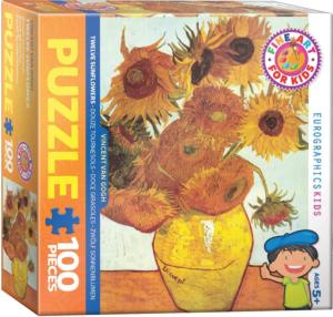 Twelve Sunflowers Flower & Garden Children's Puzzles By Eurographics