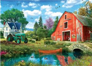 The Red Barn - Tin Packaging Farm Tin Packaging By Eurographics