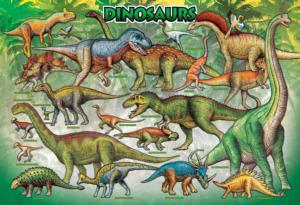 Dinosaurs Puzzle in a Lunch Box Science Jigsaw Puzzle By Eurographics