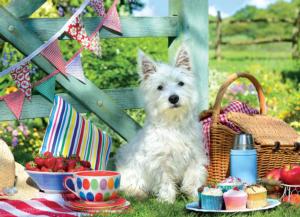 Scottie Dog Picnic Photography Jigsaw Puzzle By Eurographics
