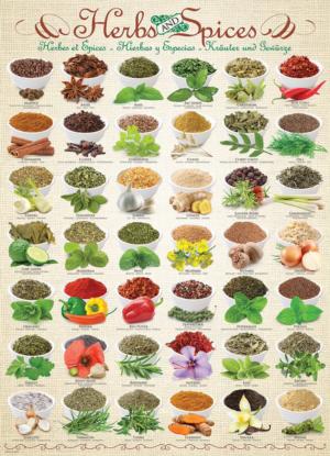 Herbs and Spices Food and Drink Jigsaw Puzzle By Eurographics