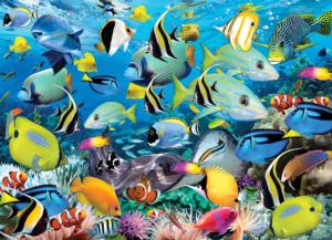 Ocean Colors Fish Jigsaw Puzzle By Eurographics