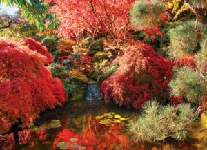 Japanese Garden Lakes & Rivers Jigsaw Puzzle By Eurographics