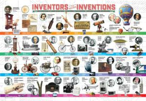 Inventors and their Inventions Science Children's Puzzles By Eurographics