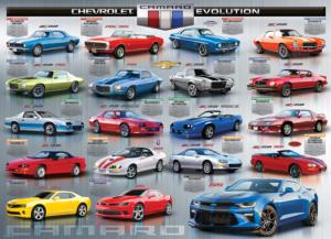 Chevrolet The Camaro Evolution Collage Jigsaw Puzzle By Eurographics