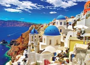 Oia Santorini Greece Europe Jigsaw Puzzle By Eurographics