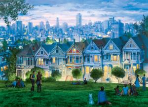 San Francisco, The Seven Sisters San Francisco Jigsaw Puzzle By Eurographics