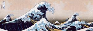 Great Wave of Kanagawa Panoramic Asian Art Panoramic Puzzle By Eurographics