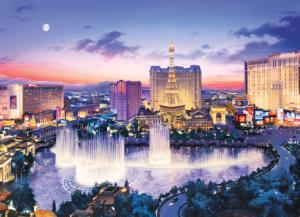 Las Vegas Strip Las Vegas Jigsaw Puzzle By Eurographics