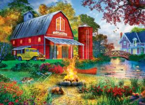 Old MacDonald's Farm Store Landscape Jigsaw Puzzle By Eurographics