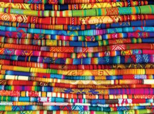 Peruvian Blankets Cultural Art Jigsaw Puzzle By Eurographics