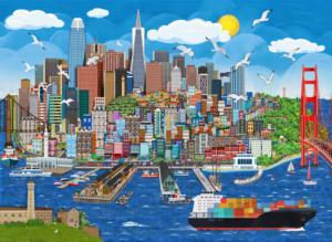 San Francisco San Francisco Jigsaw Puzzle By Eurographics