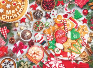 Christmas Table Dessert & Sweets Jigsaw Puzzle By Eurographics