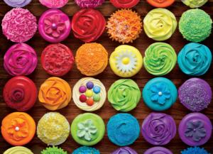 Cupcake Rainbow Dessert & Sweets Jigsaw Puzzle By Eurographics