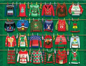 Ugly Christmas Sweaters Tin Christmas Tin Packaging By Eurographics
