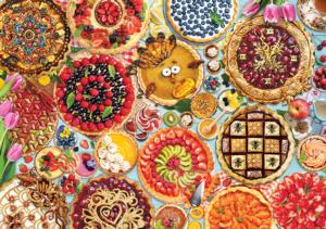 Pies Table Dessert & Sweets Jigsaw Puzzle By Eurographics