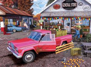 Jeep Farmer Truck General Store Jigsaw Puzzle By Eurographics