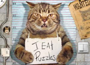 Feline Felon Cats Jigsaw Puzzle By Eurographics
