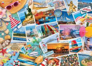 Atlantic Coast Collage Jigsaw Puzzle By Eurographics