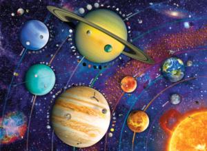 Planets of the Solar System Educational Jigsaw Puzzle By Eurographics