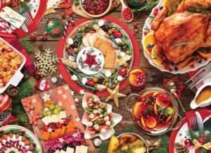 Christmas Dinner Christmas Jigsaw Puzzle By Eurographics