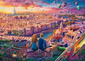 Paris Rooftop Paris & France Jigsaw Puzzle By Eurographics