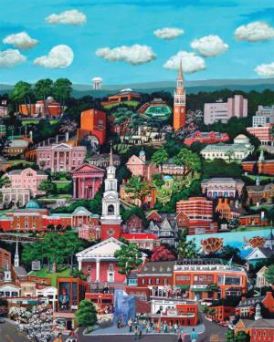 Chapel Hill United States Jigsaw Puzzle By Heritage Puzzles