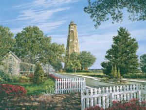 Bald Head Lighthouse Lighthouse Jigsaw Puzzle By Heritage Puzzles