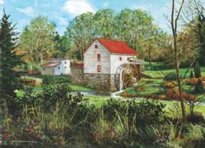The Old Mill Landscape Jigsaw Puzzle By Heritage Puzzles