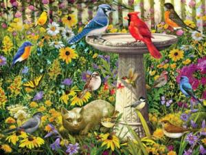 Garden Party Flower & Garden Jigsaw Puzzle By Heritage Puzzles