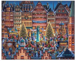 Frankfurt Folk Art Jigsaw Puzzle By Dowdle Folk Art