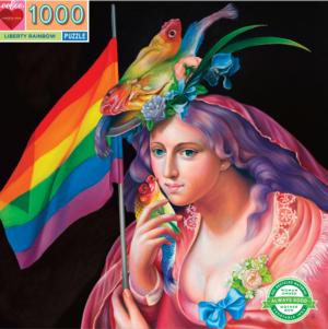 Liberty Rainbow Rainbow & Gradient Jigsaw Puzzle By eeBoo