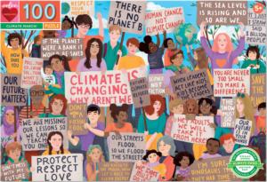 Climate March! Quotes & Inspirational Jigsaw Puzzle By eeBoo