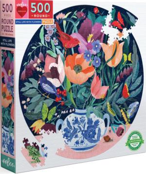 Still Life With Flowers Flower & Garden Jigsaw Puzzle By eeBoo