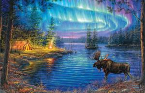 Northern Night Lakes & Rivers Jigsaw Puzzle By SunsOut