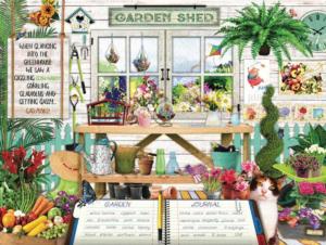 Seek & Find Garden Shed Flower & Garden Jigsaw Puzzle By Hart Puzzles