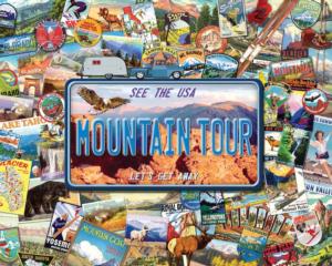 Mountain Tour United States Jigsaw Puzzle By Hart Puzzles