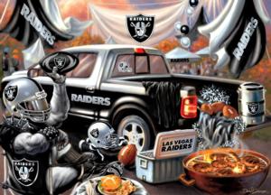 Las Vegas Raiders Gameday Sports Jigsaw Puzzle By MasterPieces